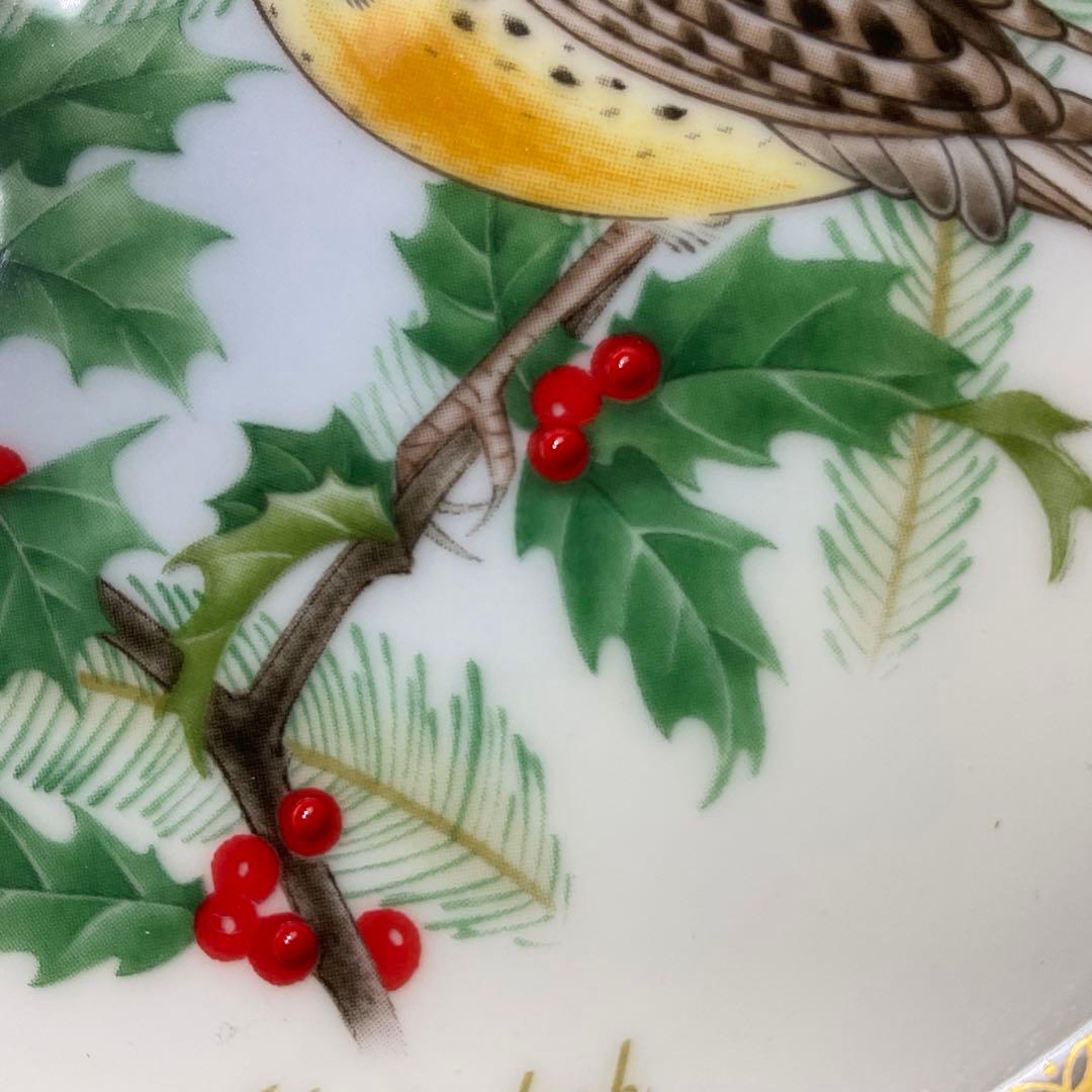 【限定】ノリタケ BIRDS OF AMERICA クリスマスプレート 1999