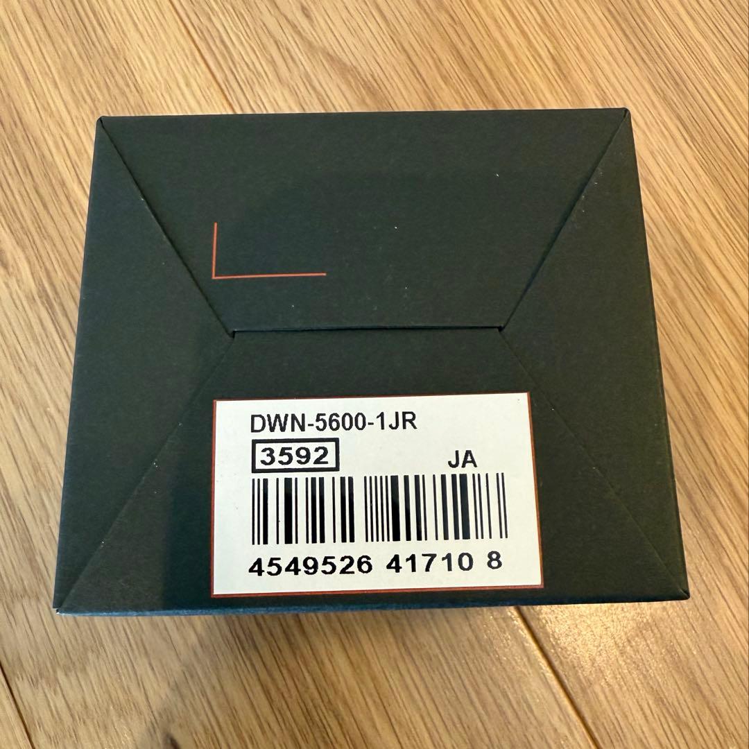 【新品】CASIO G-SHOCK リングウォッチ　DWN-5600-1JR