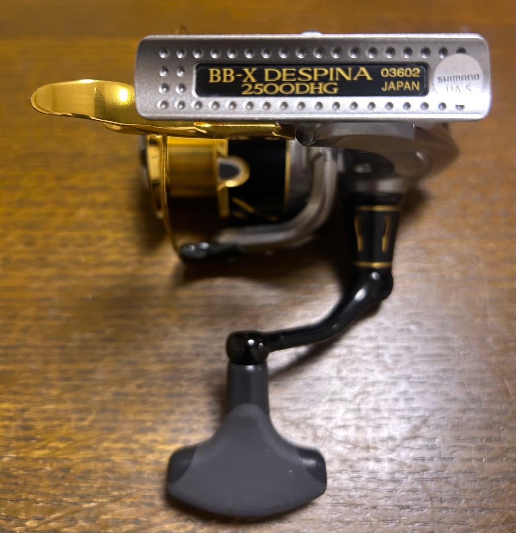 美品シマノ16BB-Xデスピナ2500DXGヤエン釣り用逆転音出し改造品