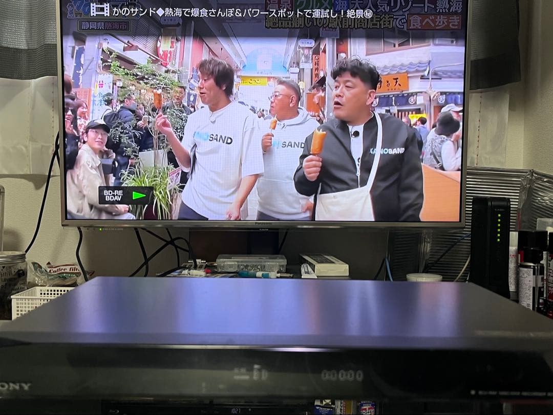 1TB 3番組録画　ソニー　ブルーレイレコーダー　BDZ-ET1100