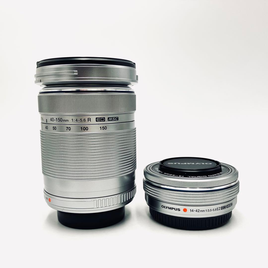 OLYMPUS E-PL10 ブラウン　望遠ダブルレンズキット