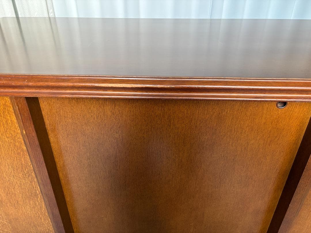 カリモク 書斎机 コロニアル デスク 両袖机 社長机 直接引き渡し歓迎