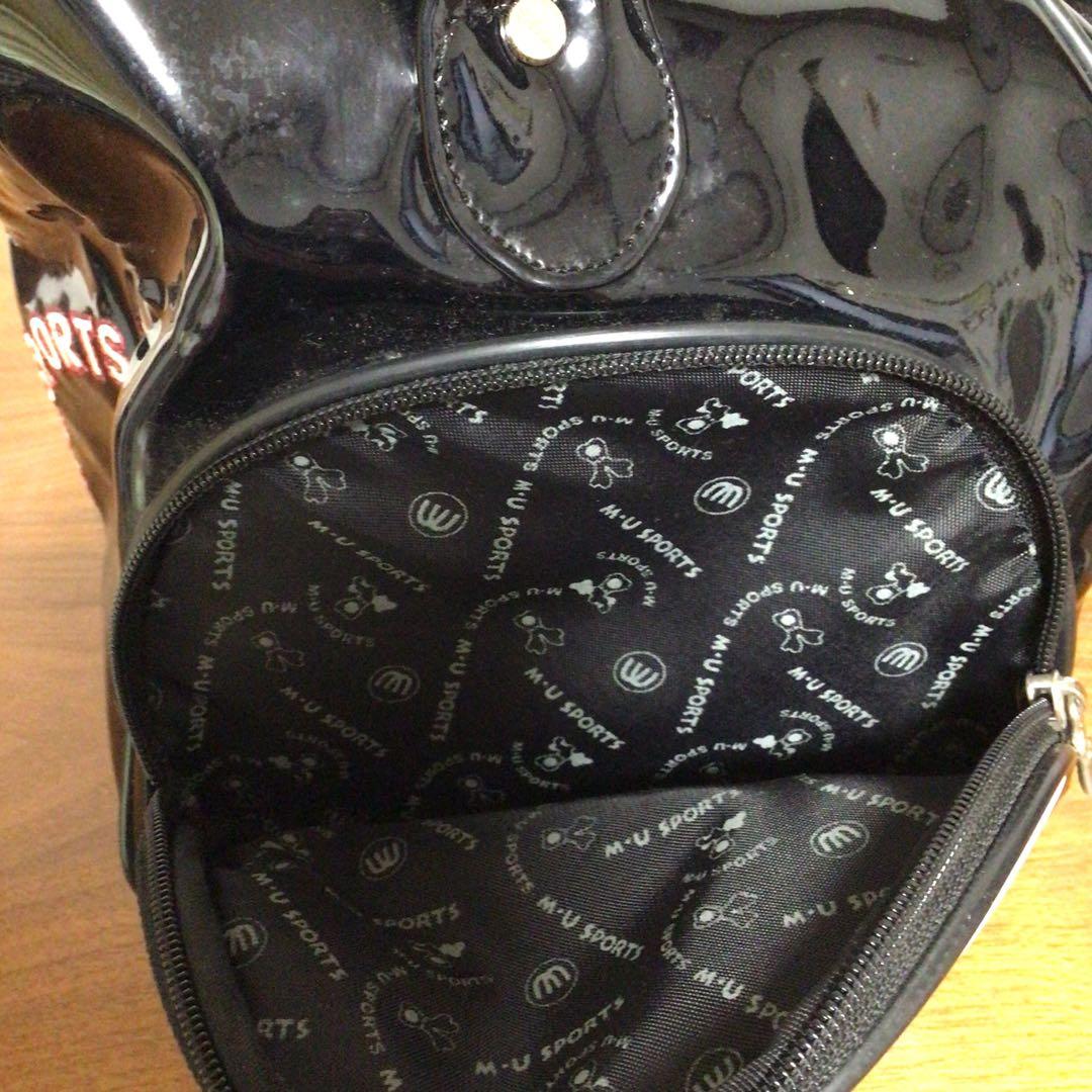 希少 ミエコウエサコ MUスポーツ ボストンバッグ ゴルフバッグ シューズ袋付