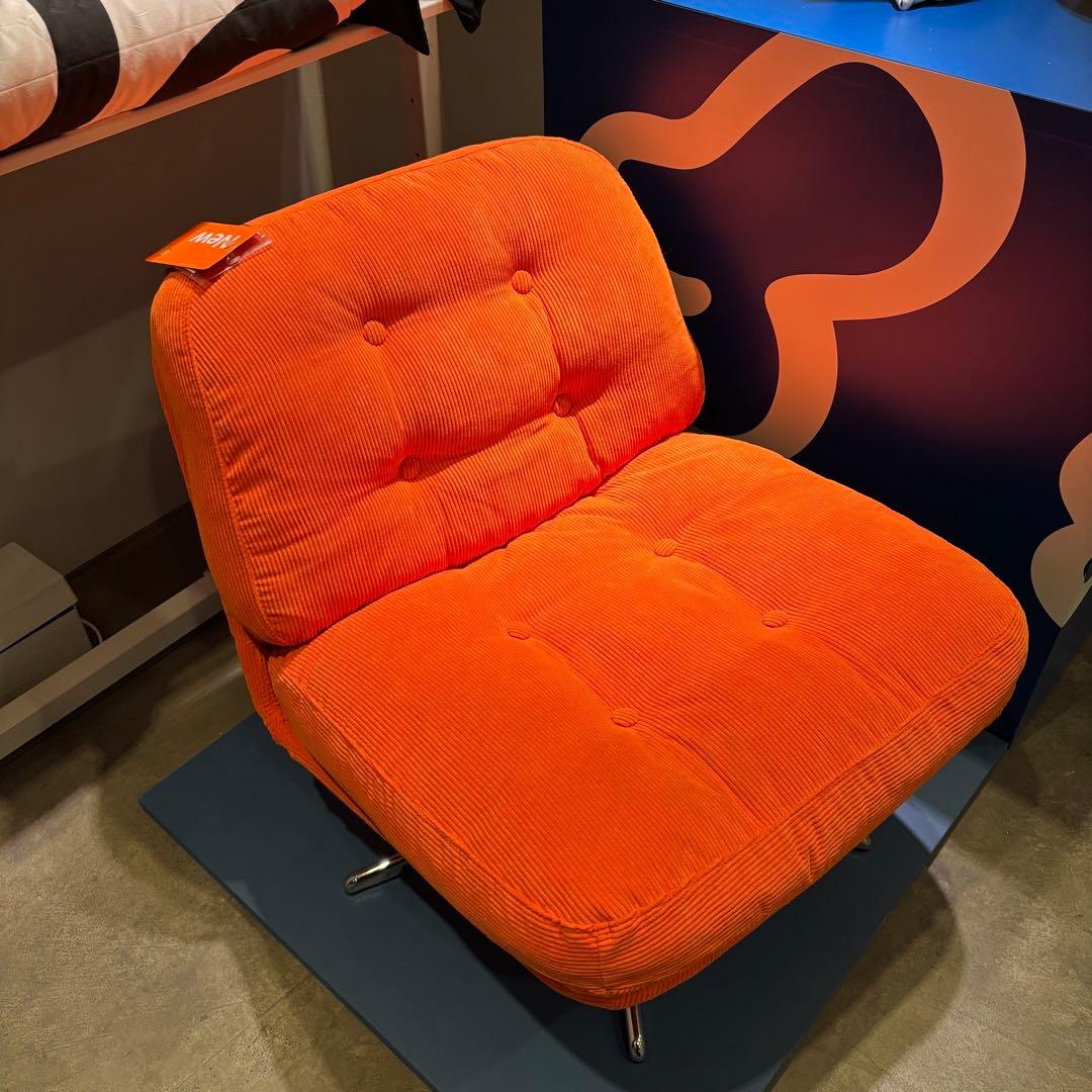 【新品★未開封】ディヴリンゲ イケア IKEA 回転パーソナルチェア オレンジ