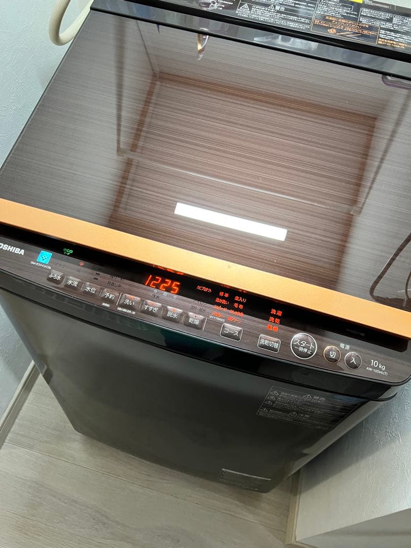 美品　東芝　縦型洗濯機　ZABOON AW-10SV6 10kg