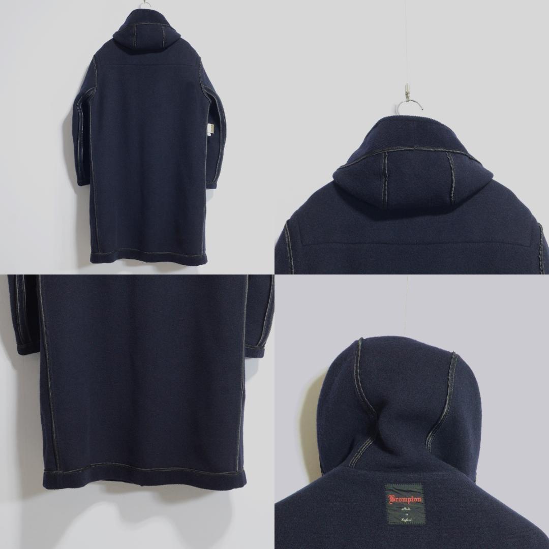 超極上品 ムーアブルック ダッフルコート ブロンプトン ネイビー 38