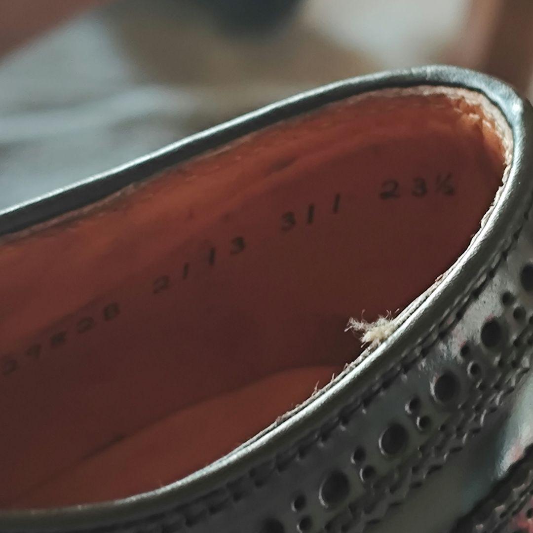 靴 Regal Cordovan Long Wing Tip Shoes