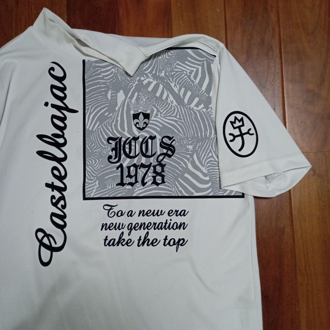 カステルバジャック　ＣＡＳＴＥＬＢＡＪＡＣ　四点セット（夏用）　白　ＢＬＡＣＫ柄