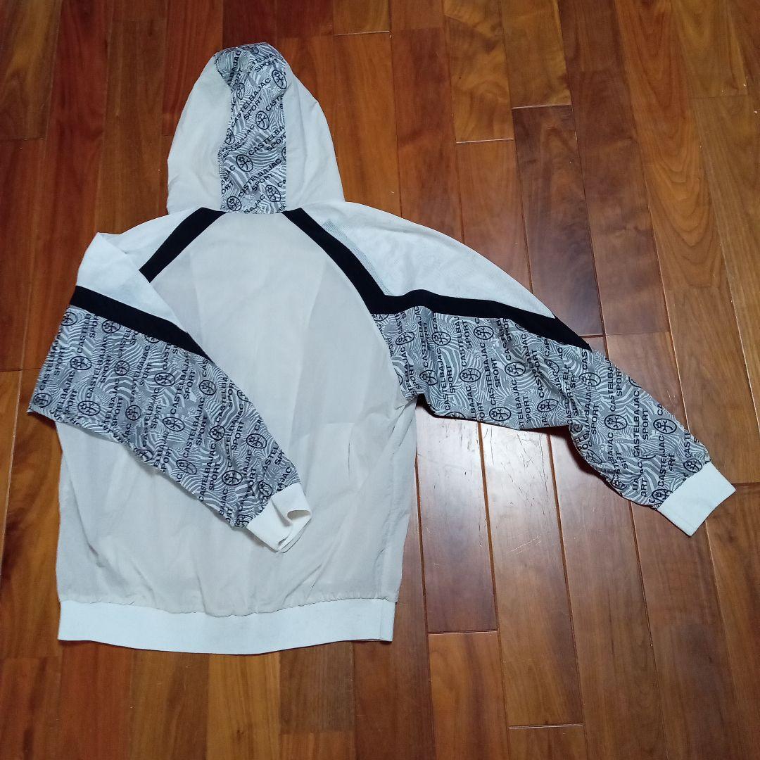 カステルバジャック　ＣＡＳＴＥＬＢＡＪＡＣ　四点セット（夏用）　白　ＢＬＡＣＫ柄