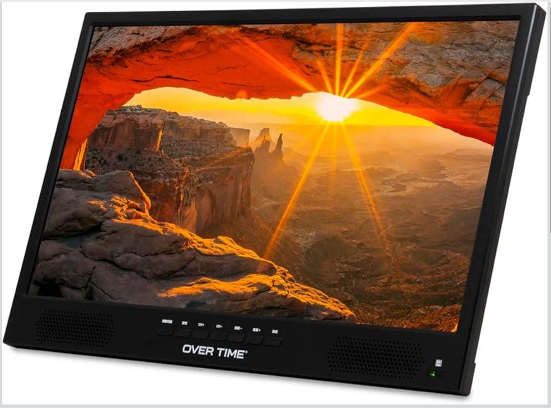OVER TIME 22型フルハイビジョン録画機能付き DVD搭載ポータブルTV