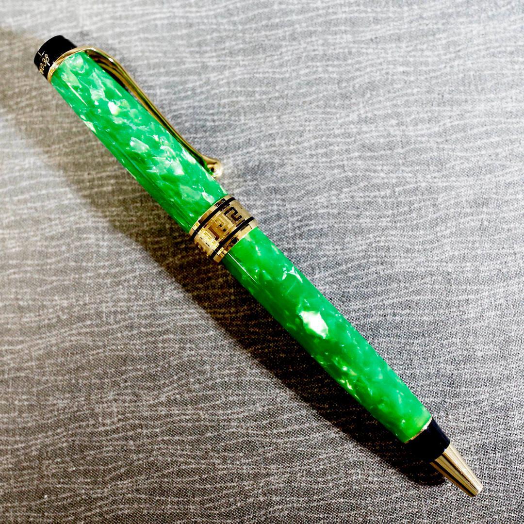 【レア限定品 送料込み】アウロラ ボールペン プリマベーラ グリーン