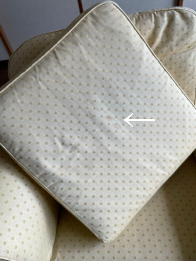 ローラアシュレイ ウィンチェスター2シーターソファ ステラ柄　ゴールド