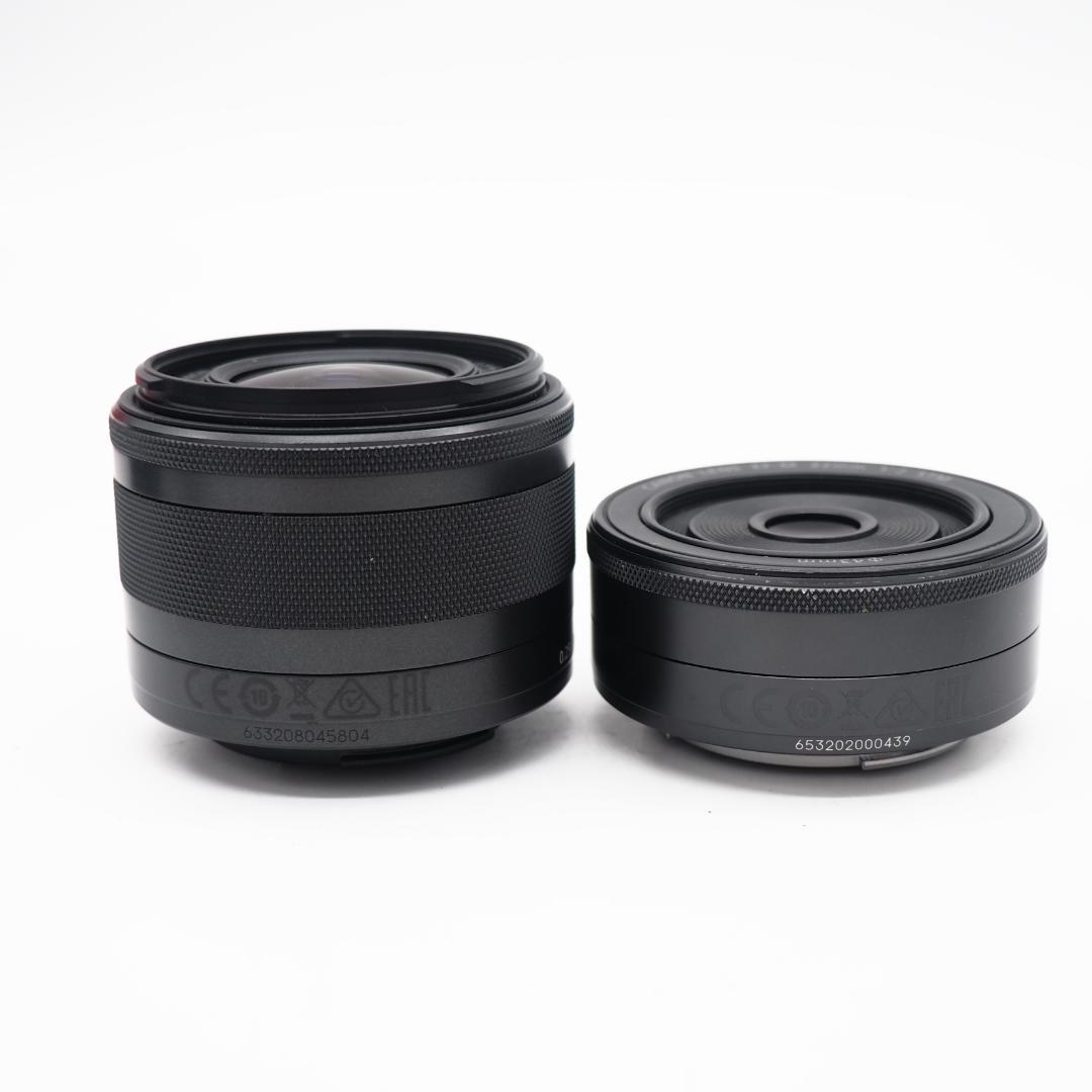 Canon Eos Kiss M ダブルレンズセット　ブラック