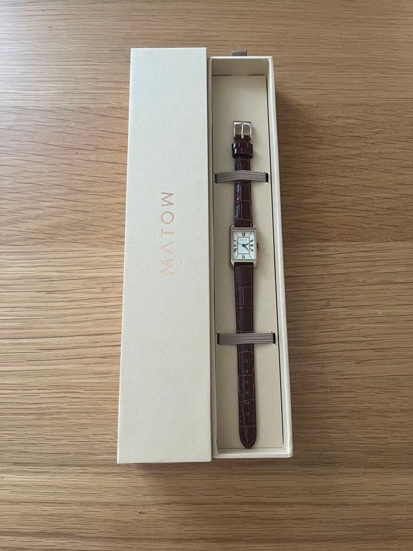 MATOW TSUKI ローズゴールド ブラウンレザー　 新品未使用