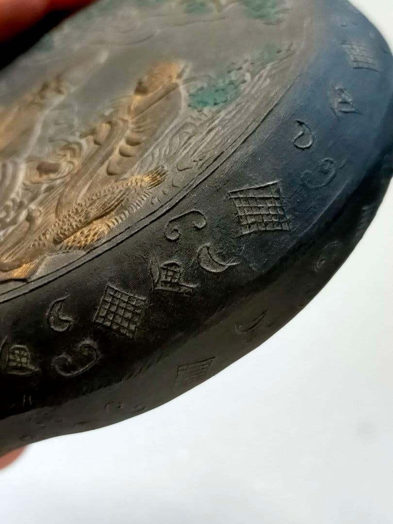 ♥値下げ！　中国　墨　古墨　唐墨　箱付き　骨董品　筆　硯　書道具