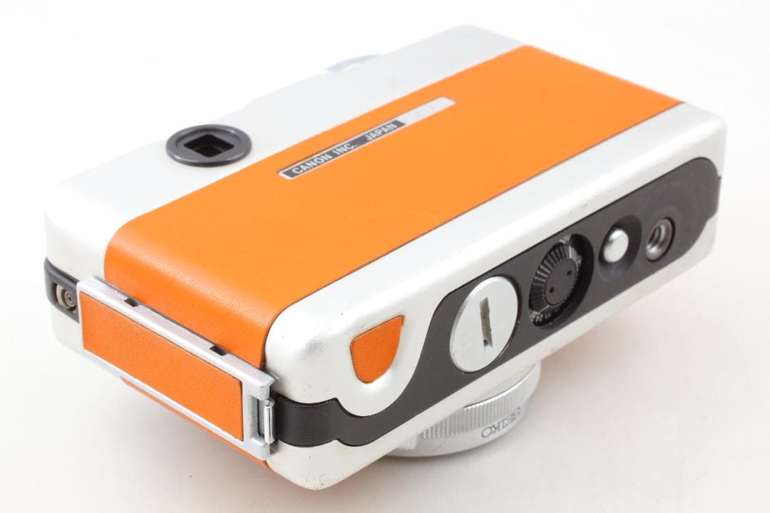 【整備済　美品】キャメル Canon Demi EE17 露出計OK #1322