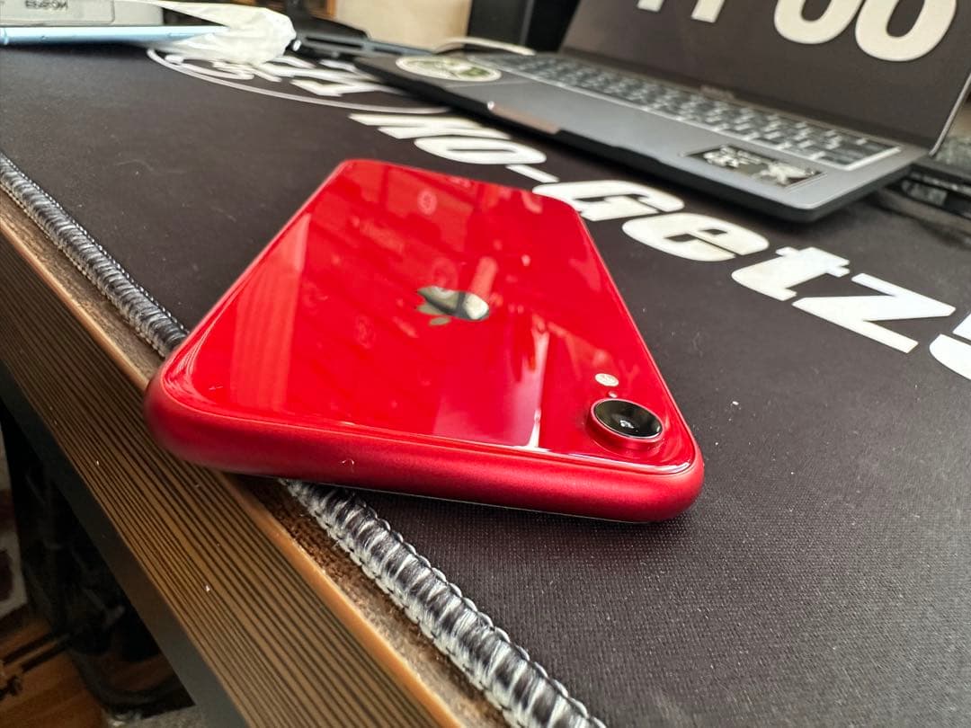 【極美品・バッテリー93%】iPhone XR 128GB レッド SIMフリー