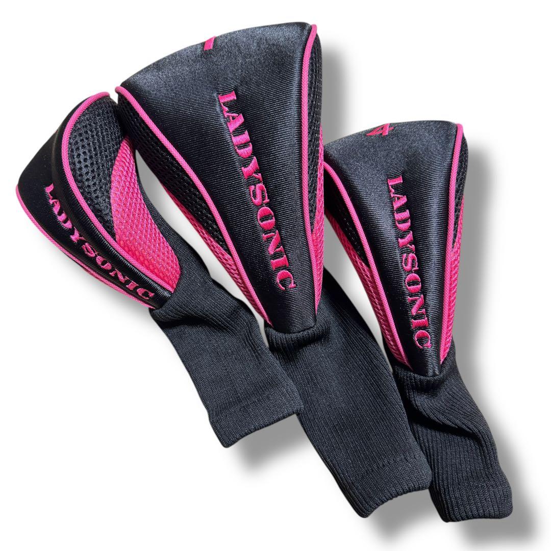 LADY SONIC ゴルフクラブセット 8本セット キャディーバッグ付 初心者