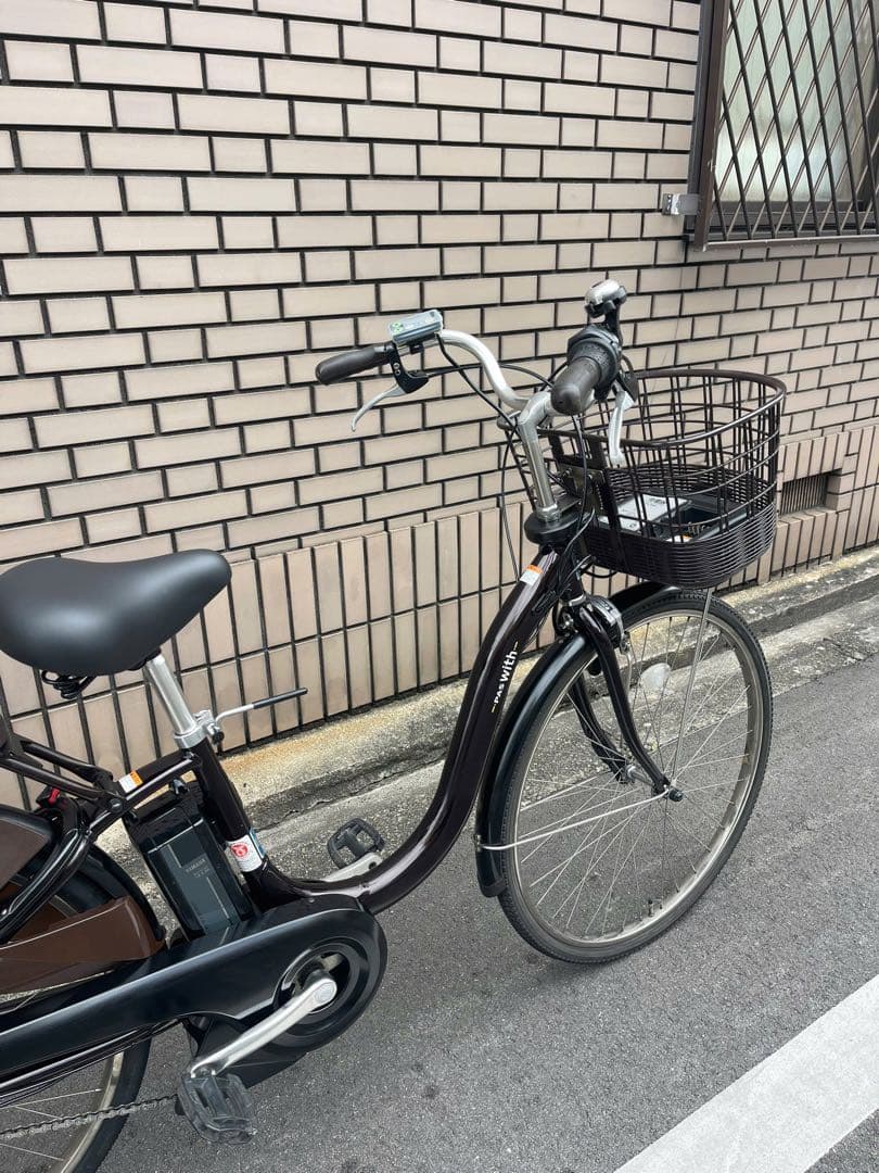美品12.3Ah ヤマハ電動アシスト自転車 26インチ