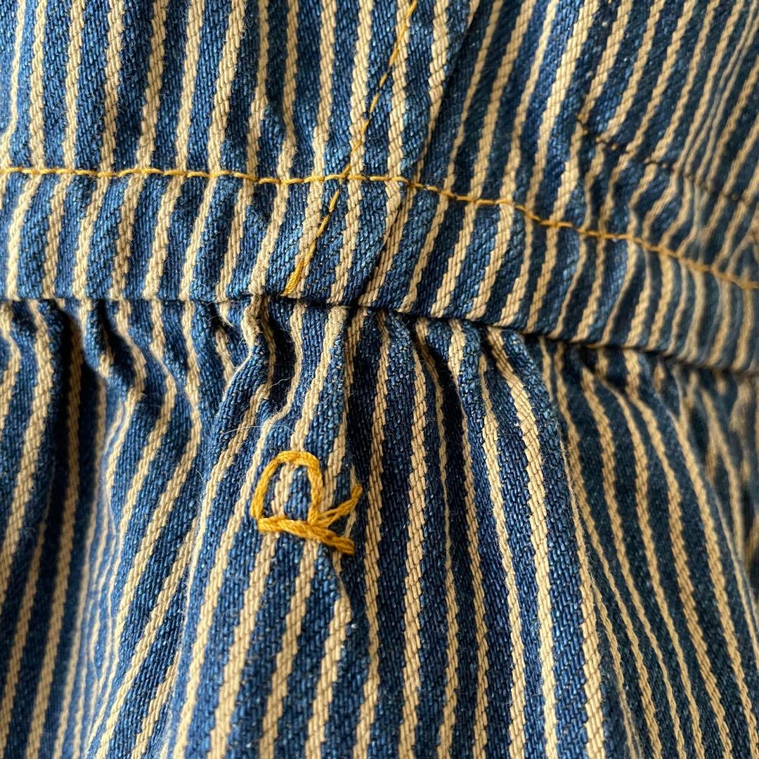 45R 大麦デニムのキャミソール（重）　ヒッコリー　2024春夏　28,600円