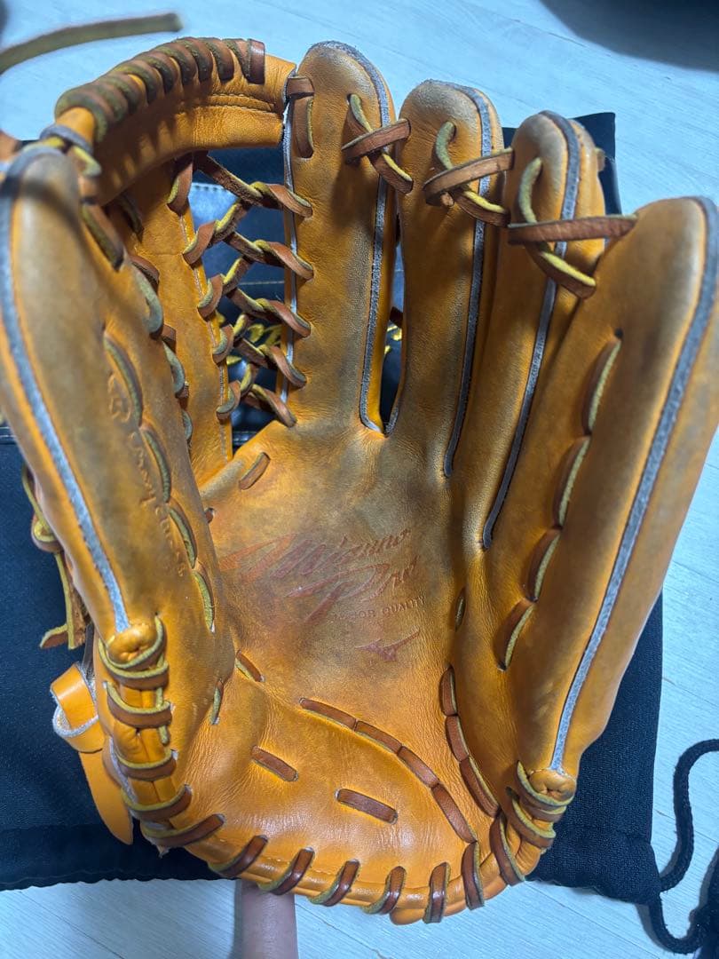 ミズノプロ　クラシック　軟式　外野手　グラブ