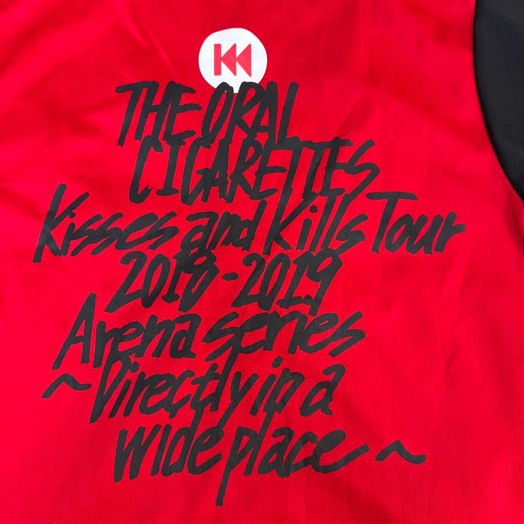 THE ORAL CIGARETTES ベースボールシャツ　半袖　M レッド