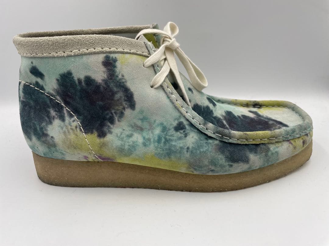 レア⭐︎ Clarks (クラークス) ワラビー　ブーツ　迷彩　27㎝