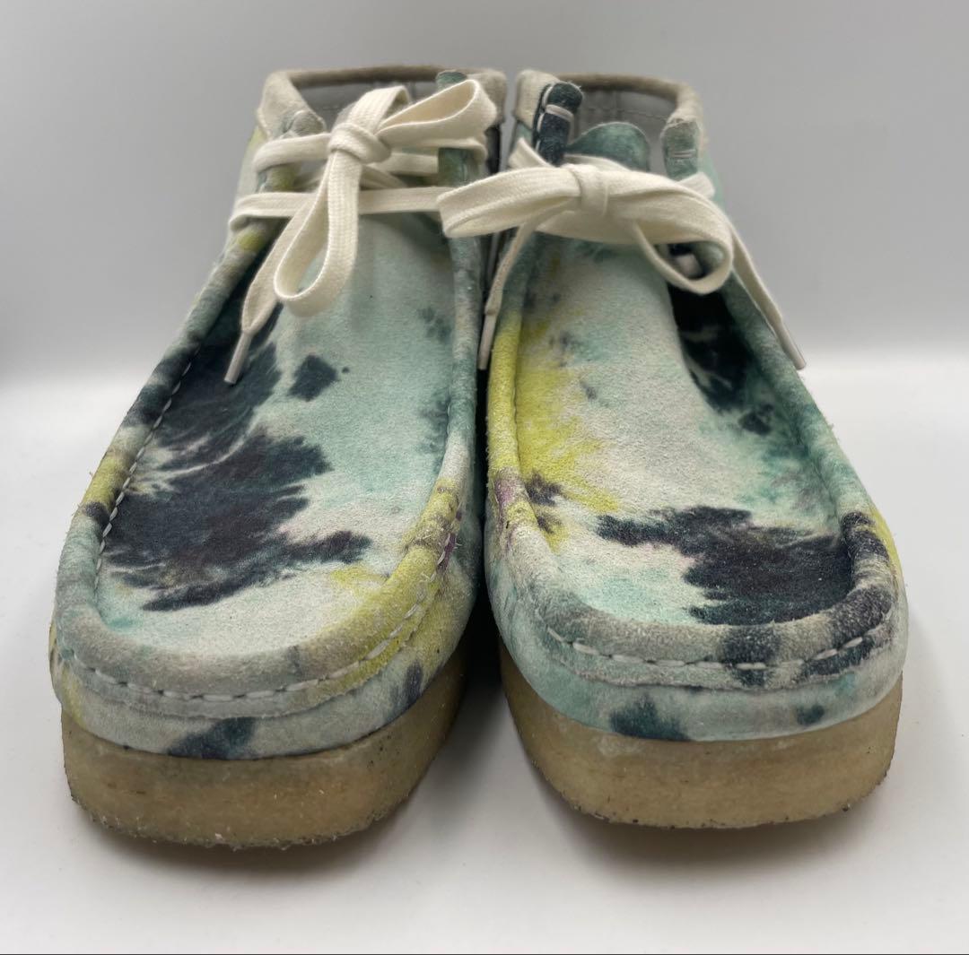 レア⭐︎ Clarks (クラークス) ワラビー　ブーツ　迷彩　27㎝