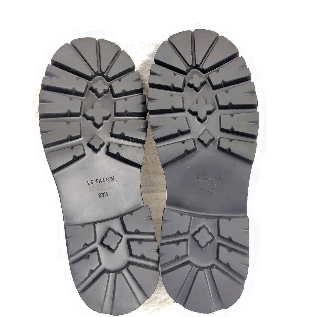 極美品　2024 ルタロン アツゾコモールドローファー 23.5cm ブラック