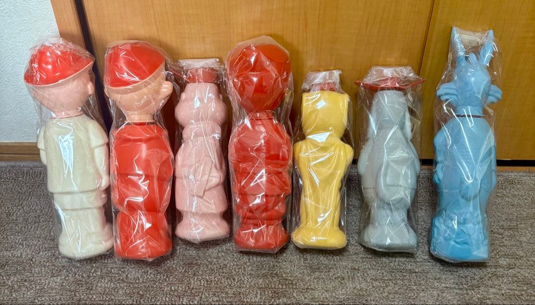60's USA ヴィンテージ ソーキーボトル7体セット バラ売りOK