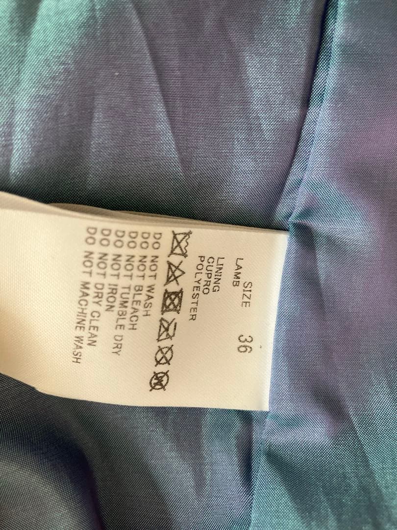 TOMORROWLAND collection レザージャケット　36サイズ