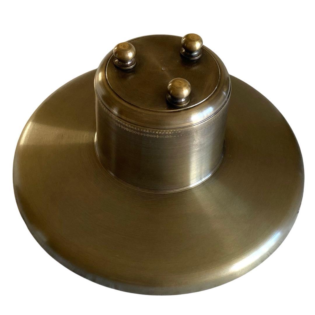 【未使用級】池坊 唐銅製 御玄猪 おげんちょ 花器 華道具