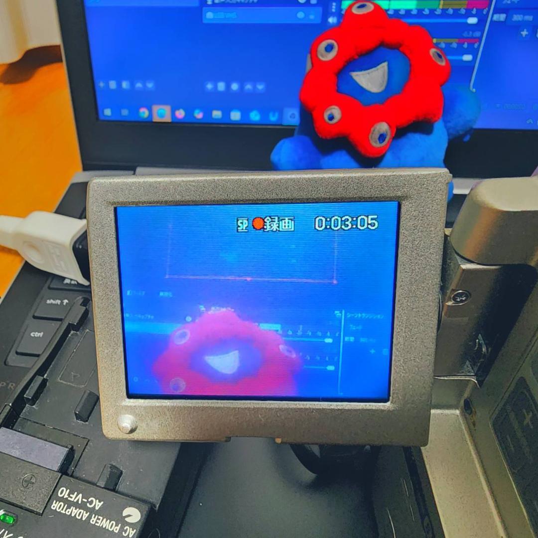 【動作確認済】SONY 高画質 MiniDV ビデオカメラ DCR-PC1