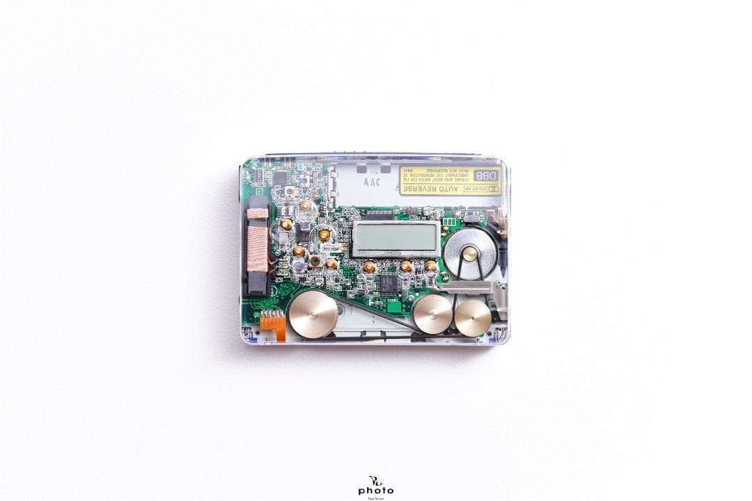 SONY WALKMAN 透明外装 真鍮製フライホイール WM-FX888