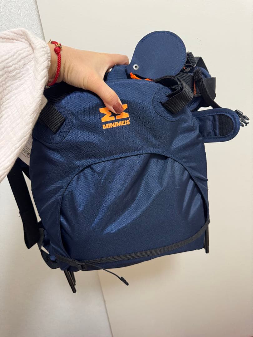 MINIMEIS G4 ショルダーキャリア ネイビー ほぼ未使用