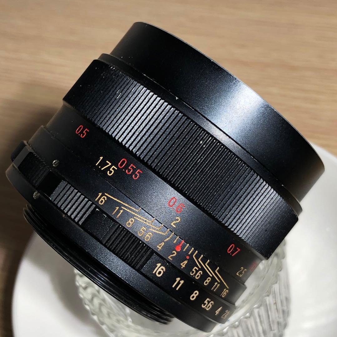 auto MAMIYA sekor 50mm f2 m42マウント