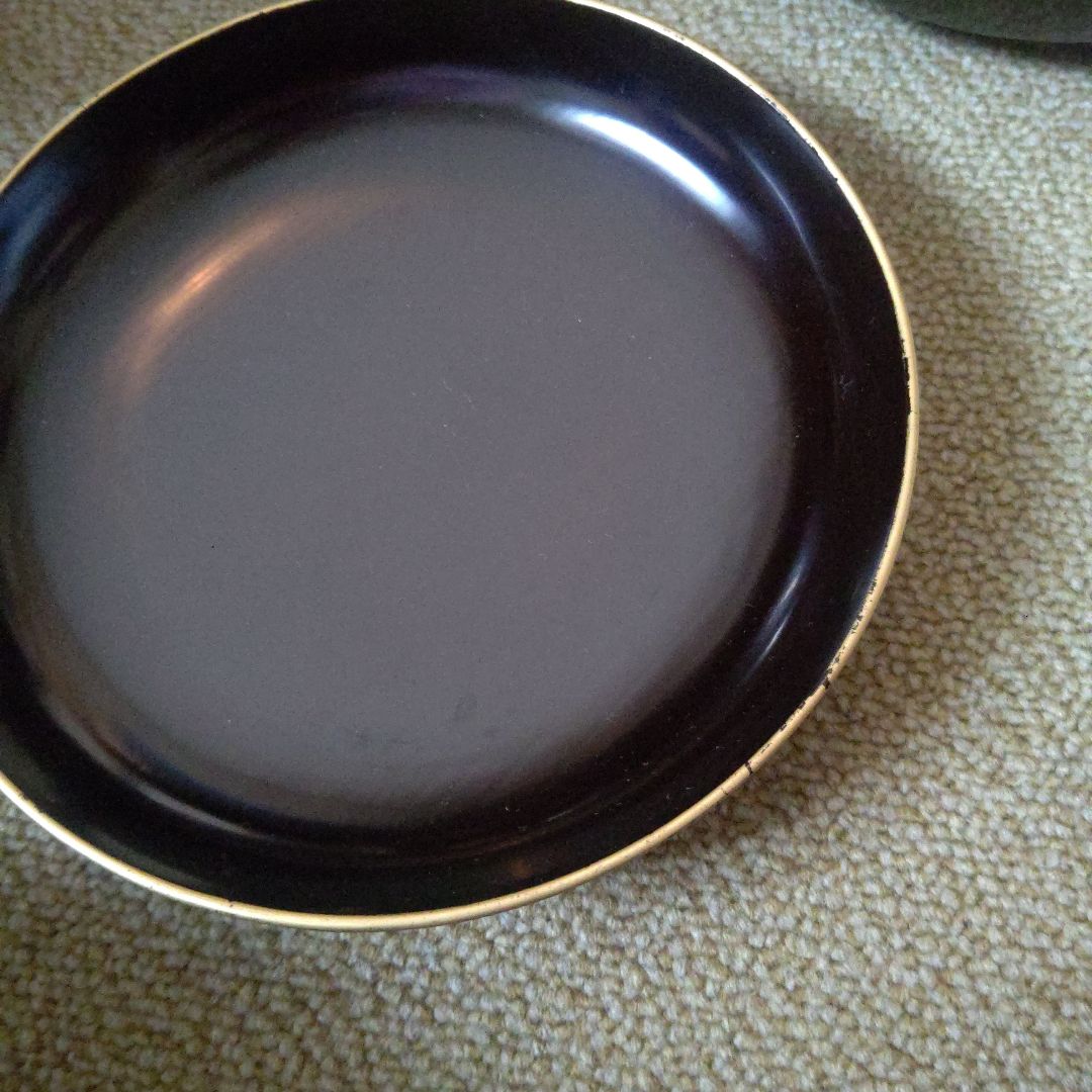 ☆お膳台5客揃い 脚付台 箱入り 旧家のもの