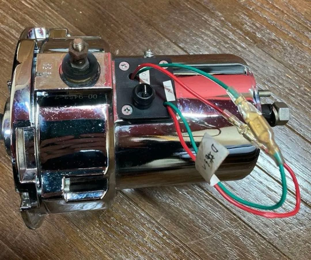 ジャンク扱い★EMPI★空冷ワーゲン・オルタネーター★75A★クローム仕上げ