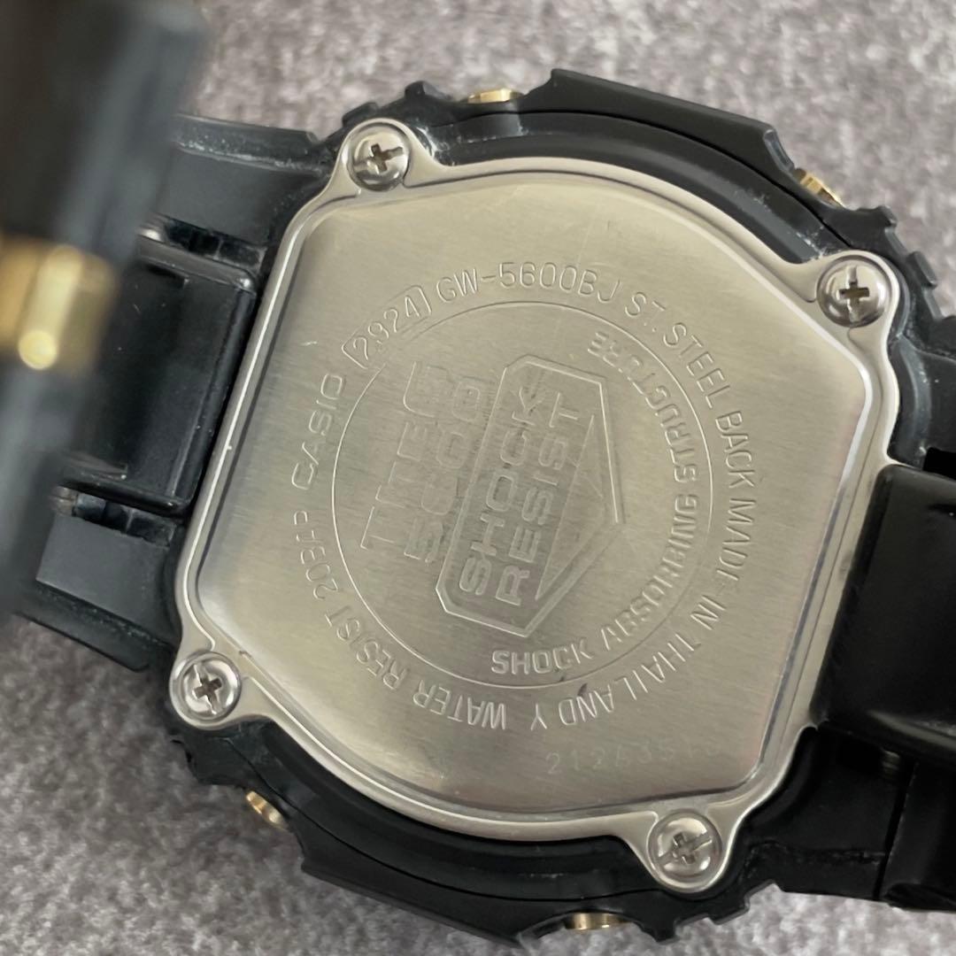 CASIO G-SHOCK ブラック GW-5600BJ タフソーラー