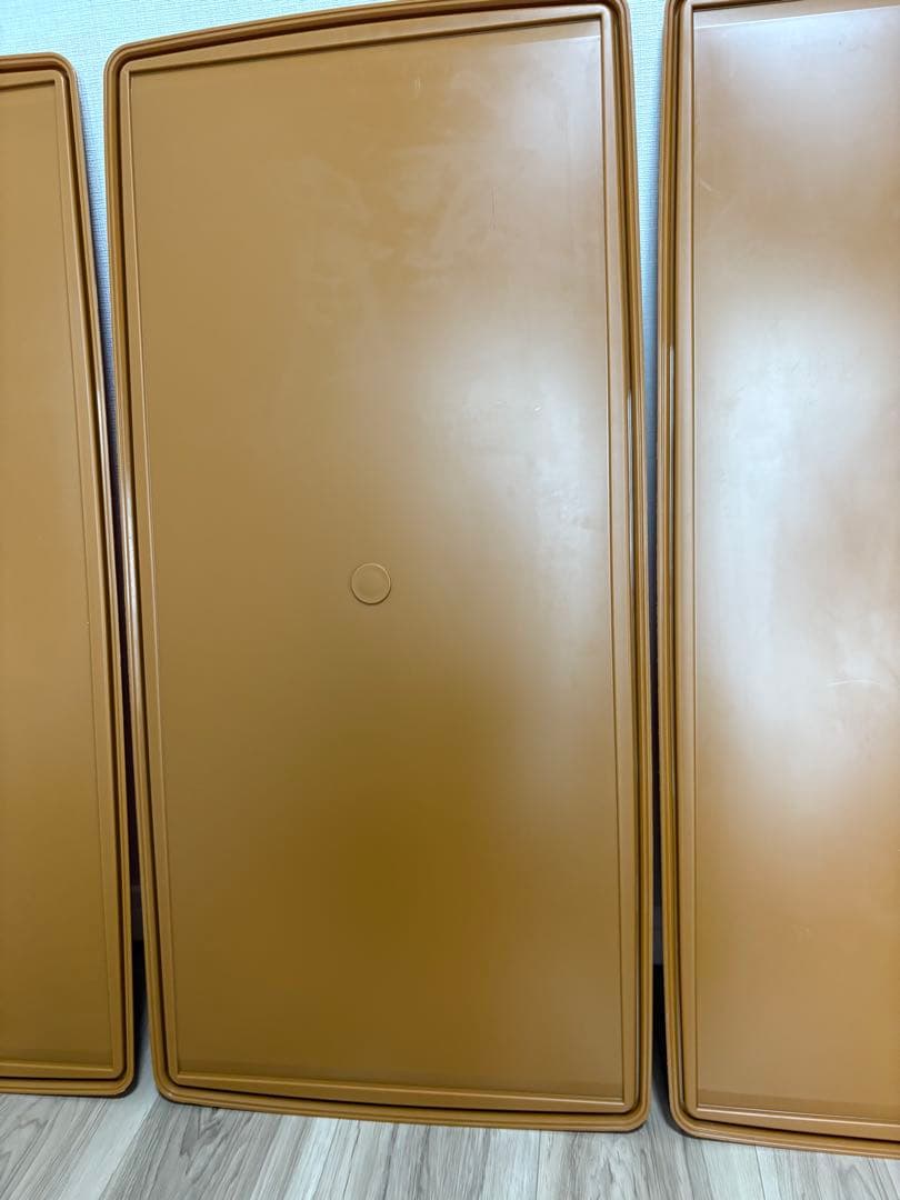 美品❕Tupperwareタッパーウェア ロングスーパーケース3個セット