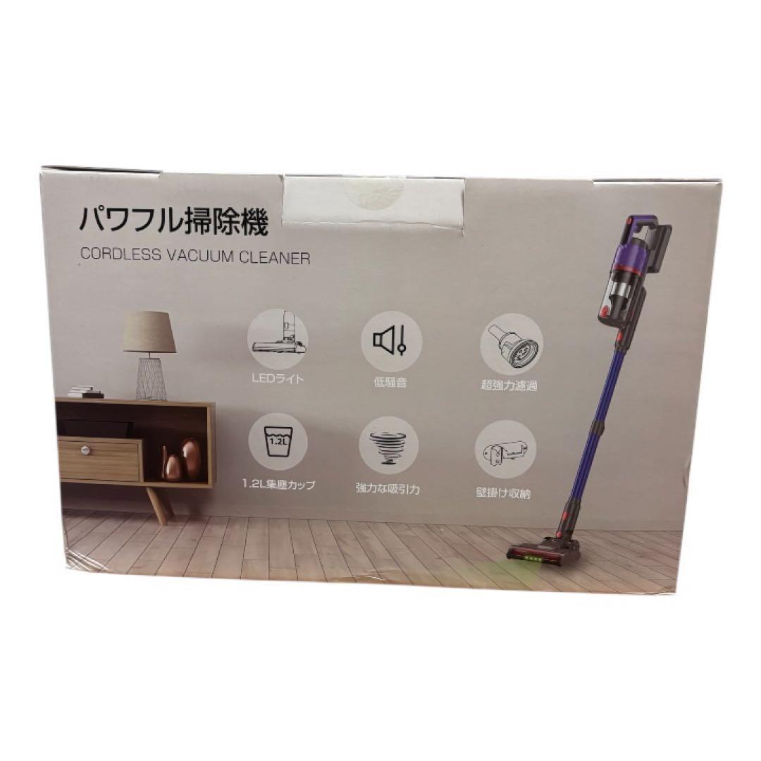 未使用❣️掃除機 コードレス 75kpa強力吸引・自立式・55分連続稼働