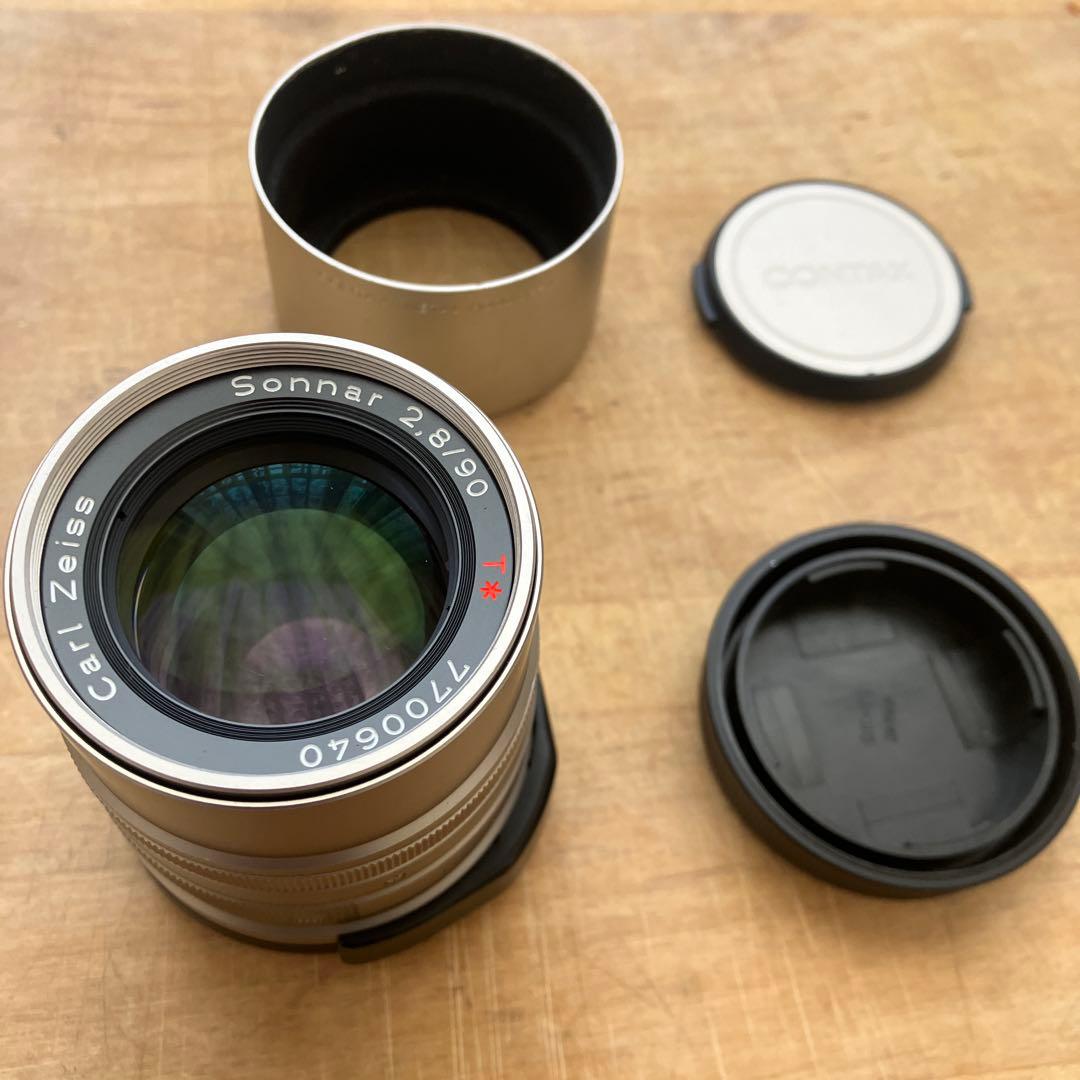 コンタックスCONTAX GレンズBiogon Planar Sonner 3本
