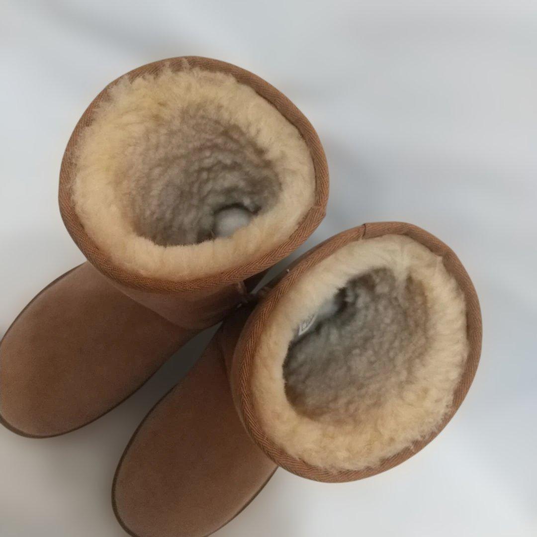 美品 UGG ムートンブーツ 24cm ブラウン