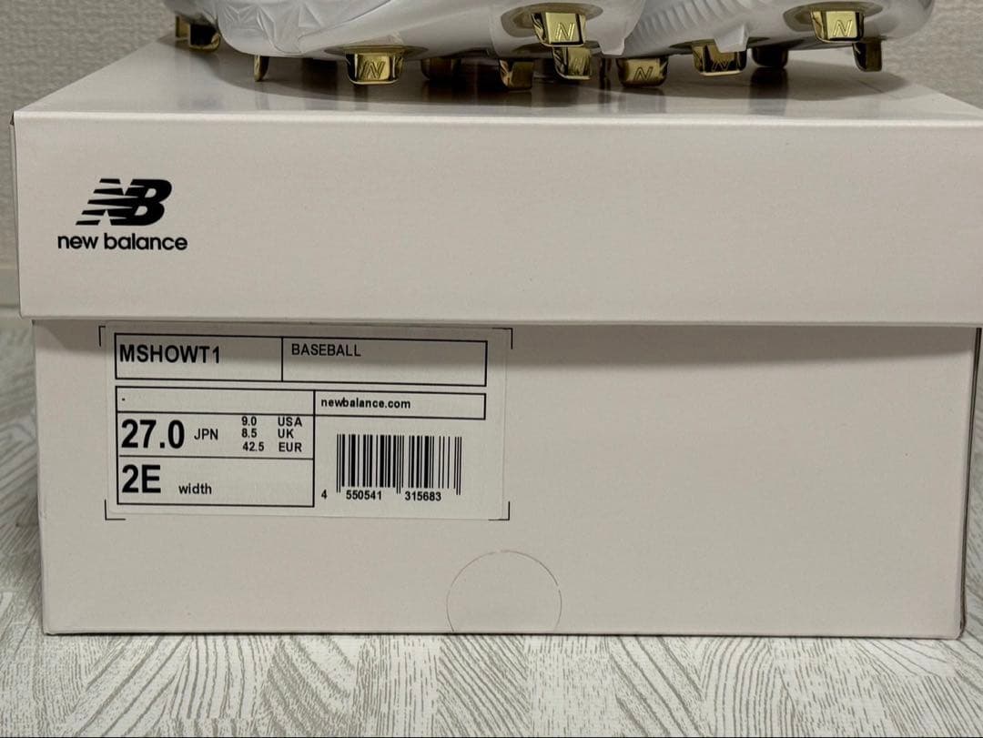 Ohtani v1 l WT1 27.0cm 2E 大谷翔平　スパイク