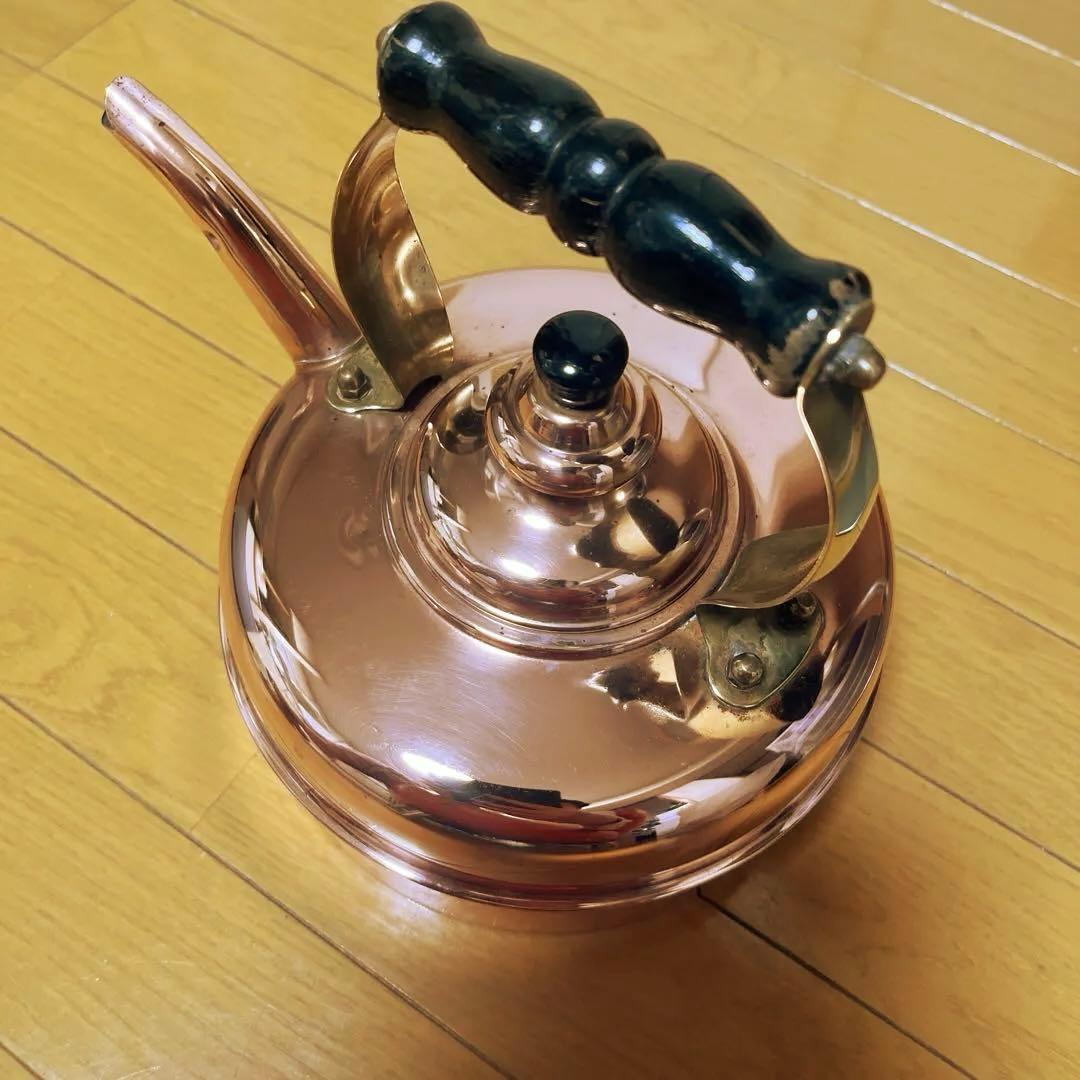 【1点本日限定特価】 シンプレックス　銅製ケトル　Simplex