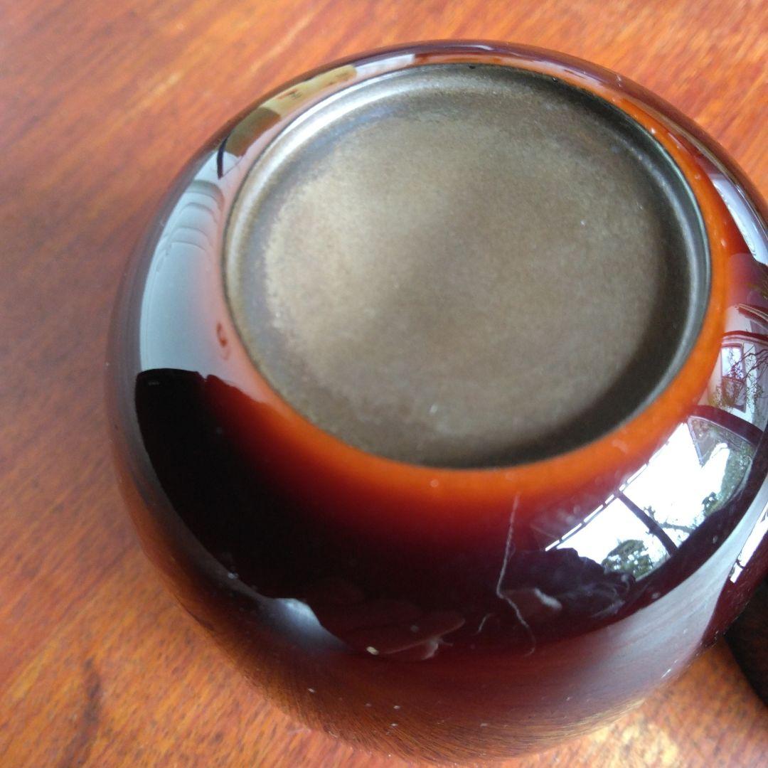 棗　蒔絵　茶道　坂水造　清流蒔絵