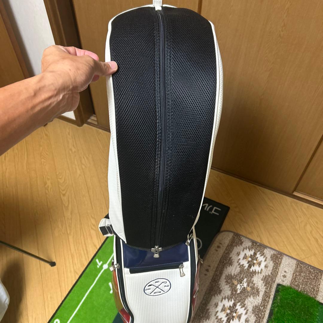 Puma キャディバッグ 赤 白