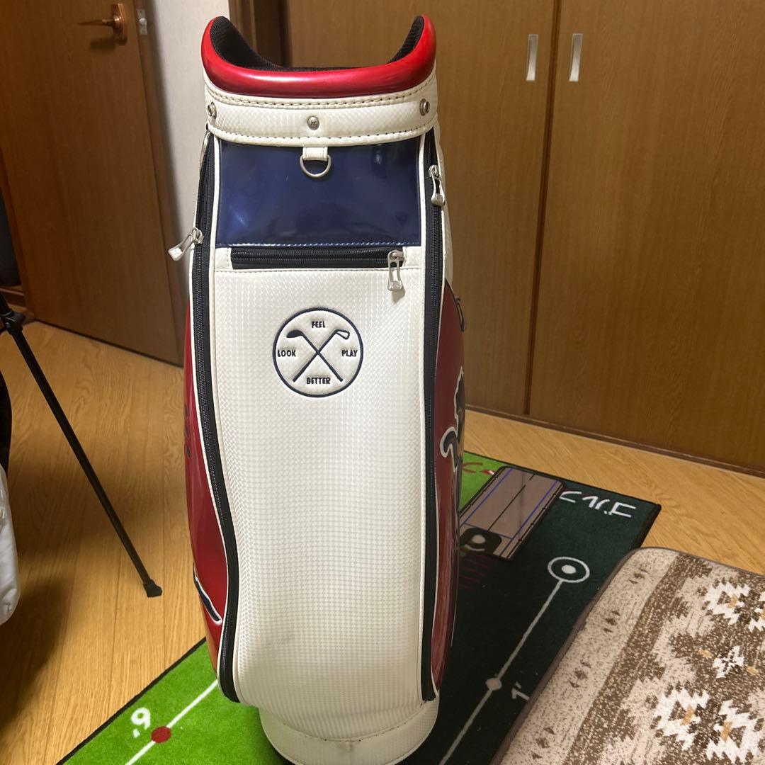 Puma キャディバッグ 赤 白