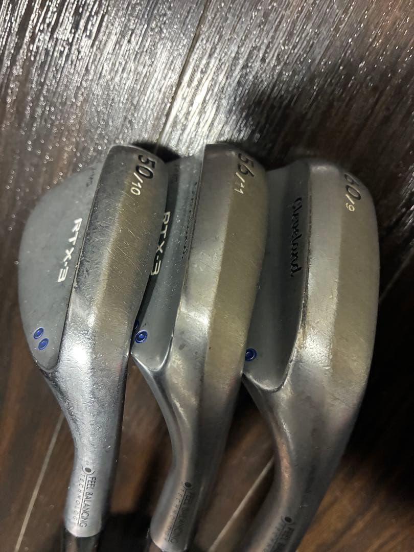 クリーブランド　ウェッジ　RTX-3 50,56,60 3本セット