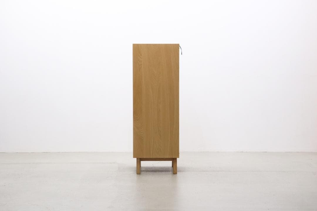 オーク材 ナチュラル モダン チェスト 引き出し キャビネット 収納 リビング